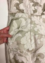 Cream Brocade Pencil Dress- ref 13 - Resale item - Approx 10-12 - Image 3