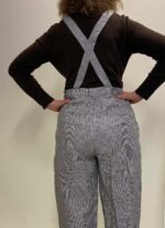 Brown Houndstooth Dungarees - ref 35 - Resale item - Approx 12-14 - Image 3