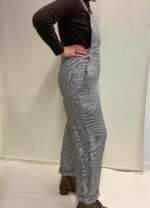 Brown Houndstooth Dungarees - ref 35 - Resale item - Approx 12-14 - Image 2