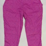 Pink Polka Dot Trouser- ref 81 - Resale item - Approx UK 18-20