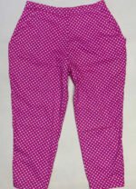 Pink Polka Dot Trouser- ref 81 - Resale item - Approx UK 18-20