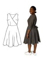 Design your own: Wrapover Skater Dress