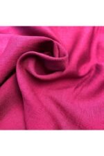 Fabric Ref 4524 - Raspberry Viscose Mix - Image 2