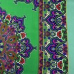 Fabric Ref 4631 - Geometric Satin Mix