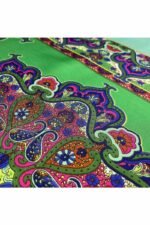 Fabric Ref 4631 - Geometric Satin Mix - Image 3
