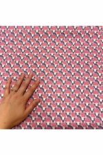 Fabric Ref 4661 - Abstract Satin Mix - Image 3