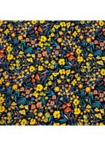 Fabric Ref 4681 - Floral Viscose