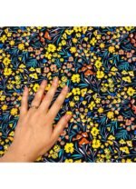 Fabric Ref 4681 - Floral Viscose - Image 2