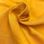 Fabric Ref 4682 - Mustard Cheesecloth Cotton
