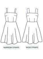 Design your own: Skater Button-up Strap Dress - Image 6