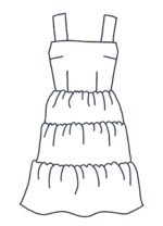 Design your own: Tiered Strap Dress