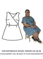 Design your own: A-line Wrapover Mini Dress - Image 3