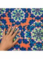 Fabric Ref 4753 - Geometric Cotton - Image 2