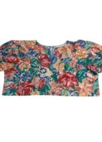 Big bloom crop top - ref 128 - Resale item - UK 30-32