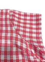 Pink + white checked trapeze dress - ref 115 - Resale item - UK 18-20 - Image 2