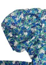 Blue ditsy floral wrapover minidress - ref 134 - Resale item - UK 18-20 - Image 2