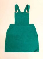 Teal Dungaree Mini Dress- ref 103 - Resale item - Approx UK 14-16