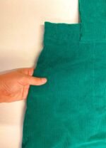 Teal Dungaree Mini Dress- ref 103 - Resale item - Approx UK 14-16 - Image 3