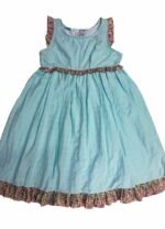 Blue Tea Dress - ref 105 - Resale item - Approx UK 18-20 - Image 7