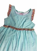Blue Tea Dress - ref 105 - Resale item - Approx UK 18-20 - Image 4