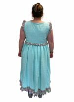 Blue Tea Dress - ref 105 - Resale item - Approx UK 18-20 - Image 2