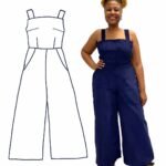 Design your own: Wide Leg Trouser Strap Jumpsuit