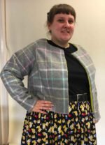 Reversible Cropped Jacket - ref 156 - Resale item - Approx UK 18-20 - Image 3