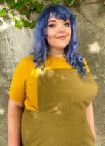 Green checked wide leg Dungarees - ref 154 - Resale item - Approx 18-20 - Image 3