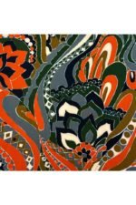 Fabric Ref 4776 - Floral Synthetic Mix