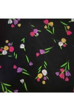 Fabric Ref 4837 - Floral Crepe Satin