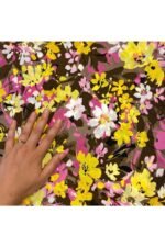 Fabric Ref 4919 - Floral Crepe Mix - Image 2