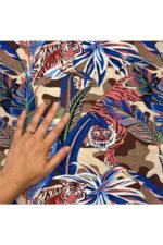 Fabric Ref 4921 - Tigers Viscose - Image 2