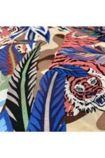 Fabric Ref 4921 - Tigers Viscose - Image 3