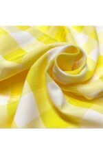 Fabric Ref 4939 - Check Crepe Satin