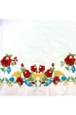 Fabric Ref 4871 - Embroidered Floral Cotton