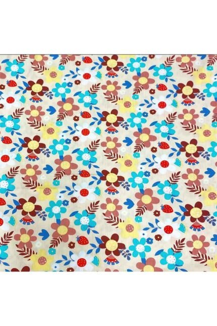 Fabric Ref 4886 - Floral Cotton