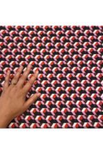 Fabric Ref 4892 - Abstract Satin - Image 2