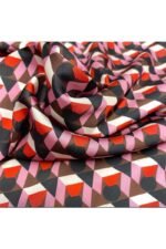 Fabric Ref 4892 - Abstract Satin - Image 3