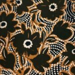 Fabric Ref 4897 - Floral Viscose