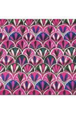 Fabric Ref 4946 - Floral Abstract Satin