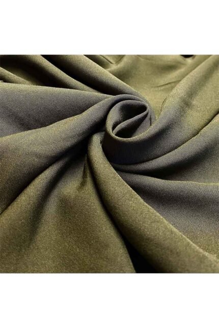 Fabric Ref 4961 - Khaki Green Viscose