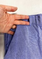 Pale blue cotton culottes - ref 167 - Resale item - Approx UK 12-14 - Image 3