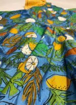 Fruit + leaf print skater dress - ref 197 - Resale item - Approx UK 12-14 - Image 6