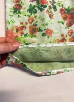 Floral cotton shift dress - ref 195 - Resale item - UK 12-14 - Image 3