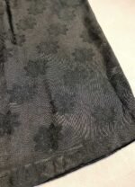 Black floral cotton-mix pencil dress- ref 54 - Resale item - Approx 10-12 - Image 4