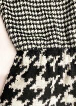 Monochrome houndstooth wool-mix classic jumpsuit - ref 162 - Resale item - Approx UK 18-20 - Image 8