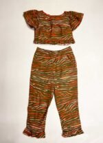 OlaOla cotton trouser two piece - ref 182 - Resale item - Approx UK 12-14 - Image 4