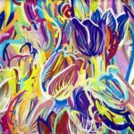 Fabric Ref 5290 - Floral Satin