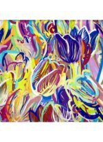 Fabric Ref 5290 - Floral Satin