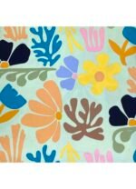 Fabric Ref 5374 - Floral Cotton Sateen